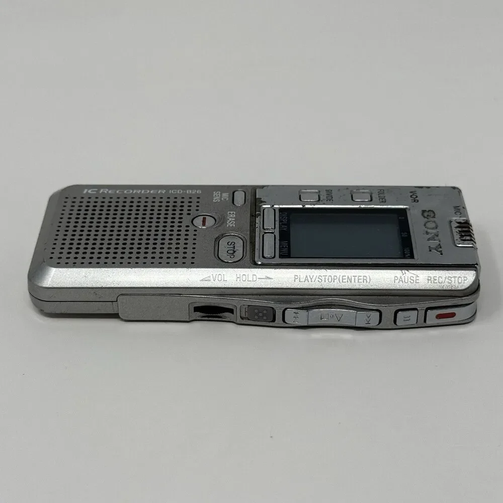 Sony ICD B26 Digital Handheld Voice Recorder Tested